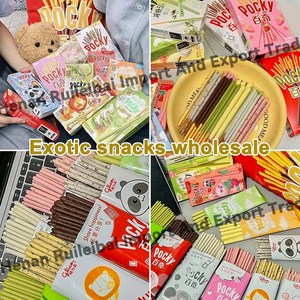 Venta al por mayor 55g Snack Pocky Snacks exóticos Varios sabores Chocolate Galletas Salud Galletas - Product Image 3