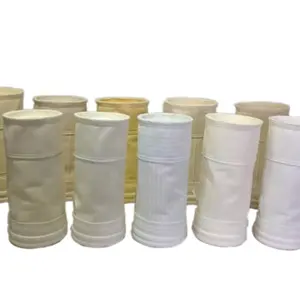 Hot Sell Industry Polyester Dust Collector Filter Bag For Cement Mine Iron Food Bag House