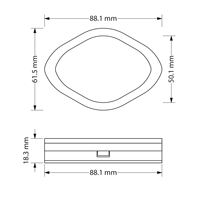 Nouveau design boîtier compact