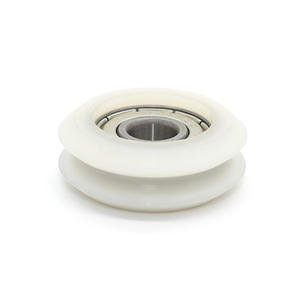 Accesorios para Rieles de Puertas Correderas con Ranura en U, Venta Directa de Fábrica - Poleas y Ruedas Recubiertas de Goma de 8*31*11.2mm con Rodamientos - Product Image 4