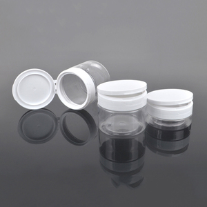 50ml 100ml 120ml bán buôn Pet Jar rỗng rõ ràng cơ thể bơ 150ml 200ml 250ml nhựa mỹ phẩm Kem <span class=keywords><strong>container</strong></span> với Flip cap - Product Image 6