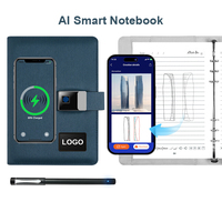 Nouveau produit AI Smart Notebook Sync Notebook Digital Smart Pen Handwriting Digital Notebook Lock avec Smart Pen And Software
