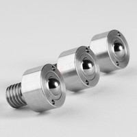OEM/ODM Plongeur à ressort à billes en acier inoxydable durable M10M12M16M20, Plongeur à billes en acier BCHM, Plongeur à roulement à billes œil de bœuf