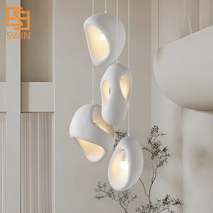 Thiết kế độc đáo phòng ăn phòng khách cầu thang hiện đại sang trọng E27 đèn chùm ánh sáng mặt dây chuyền - Product Image 4