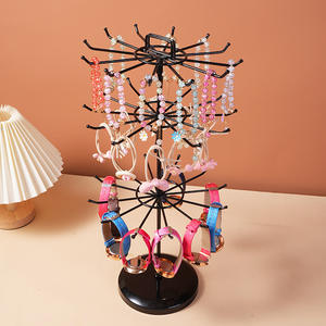 メタル1/<span class=keywords><strong>2</strong></span>/3レイヤーブレスレット時計バングルネックレスジュエリーディスプレイスタンドリングイヤリングヘアアクセサリー収納ラックジュエリーホルダー - Product Image 3