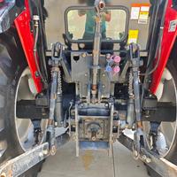 Traktor Roda YTO LX904 90HP Bekas, Mesin Diesel Dongfanghong 4 Silinder, Gearbox, Front End Loader, Sistem Hidrolik, Warna Merah