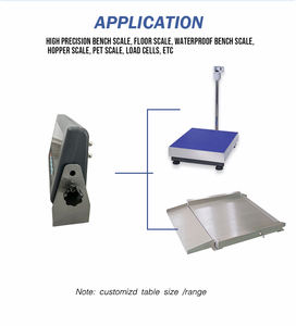 Lp7517 नेतृत्व वाला डिस्प्ले प्लेटफॉर्म बैलेंस इंडिकेटर एब्स प्लास्टिक इलेक्ट्रॉनिक प्लेटफॉर्म स्केल संकेतक 232 बेंच स्केल इंडिकेटर - Product Image 6