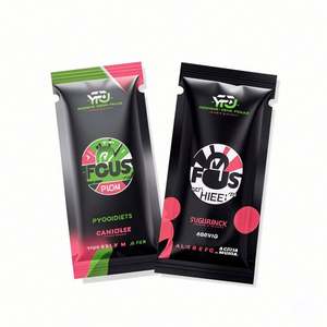 Bolsa plana con sello de 3 lados impreso en huecograbado, 10g, proteína en polvo a prueba de humedad, bolsita de sellado térmico para alimentos para mascotas - Product Image 4