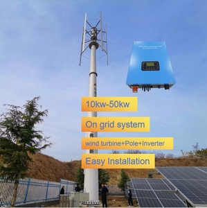 Générateur éolien à axe vertical 10 kW 20 kW 30 kW 50 kW 220 V 380 V, système hors réseau/sur réseau à énergie libre, garantie 10 ans - Product Image 4