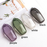 Coque de clé de voiture en TPU pour BYD Atto 3 Han EV Dolphin 4 boutons télécommande protéger couverture accessoires Auto