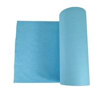 Spunlace laminé sans tissu tissé pour drap de lit non tissé jetable en dentelle filée non tissé