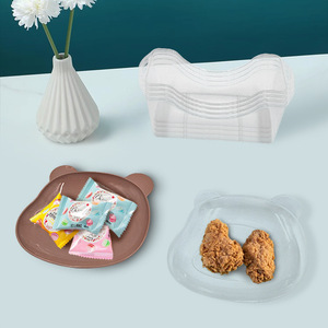 Cartoon Bear Bone Spitting <b>Plate</b>, Household Fruit <b>Plate</b>, Dried Fruit and New Year's Goods <b>Plate</b>, Creative <b>Snack</b> <b>Plate</b> with - Product Image 1