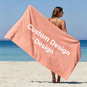 Waffle Printed Custom <b>Microfiber</b> <b>Beach</b> <b>Towel</b> Yoga - Product Image 1