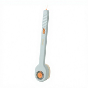 Brosse de douche en plastique écologique <span class=keywords><strong>Klear</strong></span>, brosse exfoliante douce pour le corps, distributeur de savon, brosse de bain - Product Image 5