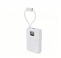 Chargeur portable PD45W - Charge rapide, grande capacité, 20000mAh, batterie externe mobile, batterie externe portable compacte pour l'extérieur