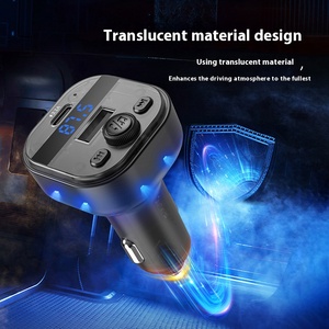 Đa Chức Năng Xe Bluetooth 5.3 Máy Nghe Nhạc Xe FM Transmitter-Loại C USB Nhanh Chóng Sạc Không Dây <span class=keywords><strong>MP3</strong></span> Máy Nghe Nhạc Với Tai Nghe Cuộc Gọi - Product Image 2