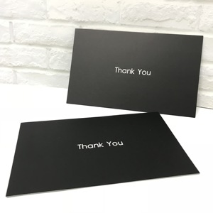 <span class=keywords><strong>Carte</strong></span> de remerciement d'<span class=keywords><strong>anniversaire</strong></span> noir, <span class=keywords><strong>carte</strong></span> professionnelle personnalisée de remerciement pour noël, pièces - Product Image 5