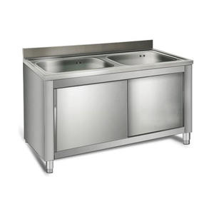 Tabla de drenaje de fregadero de cocina de acero inoxidable personalizable VICTORY, suministro de fábrica, equipo de catering para hoteles y restaurantes - Product Image 3