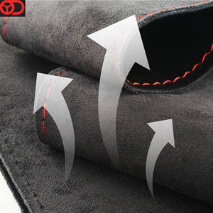 Housse de <span class=keywords><strong>volant</strong></span> de sport tendance, cousue <span class=keywords><strong>à</strong></span> la main, quatre saisons, en <span class=keywords><strong>cuir</strong></span> suédé doux - Product Image 5