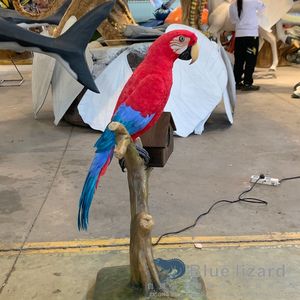 Tùy chỉnh-thực hiện animatronic Vẹt với lông và mật độ cao xốp & kim loại thép xây dựng - Product Image 2