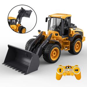 E569-003 Mainan Rc Loader Ganda E 2.4GHz Wolwo L50H Resmi Rc Loader Buldoser Rekayasa Truk Ember