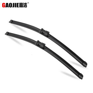 Balais d'essuie-glace sans cadre Gaojie pour Fiat 500L 2012-2017, pare-brise avant, ensemble de trois pièces, caoutchouc synthétique - Product Image 2