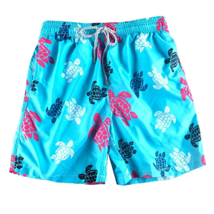 Pantalones Cortos de Playa Tejidos Unisex 2025 de Moda con Estampado de Camuflaje, Cintura Elástica, Casuales de Verano, de Lana Peinada Digital Media - Product Image 1