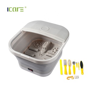 Neues Design Elektrisches Fuß waschbecken Tiefster Körper Detox Spa Wärme Vibrations <span class=keywords><strong>massage</strong></span> gerät Maschine Spa Fuß - Product Image 3