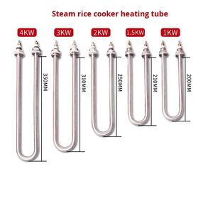 חוט חימום נחושת יחיד 220v 1.5kw 380v מים רותחים מוט פלדה חימום 304 נירוסטה צינור חימום חשמלי - Product Image 3