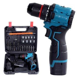 Perceuse-visseuse sans fil industrielle 12V à batterie lithium, moteur à percussion sans balais à vitesse variable, OEM, usage domestique - Product Image 4