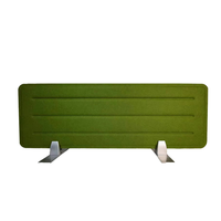 Meubles de bureau modernes, séparateur de bureau acoustique en PET de 13 mm, écran de confidentialité pour bureau, cloison absorbant le son, taille et couleur personnalisables