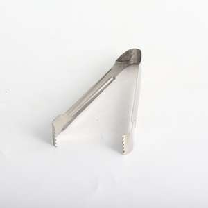 Pince métallique en acier inoxydable Outil de cuisine polyvalent Poignée composite légère et robuste pour la cuisson Griller Servir la salade - Product Image 2