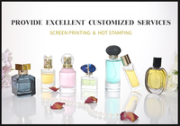Vaporisateur de parfum carré transparent avec logo personnalisé Mini diffuseur de parfum 30ml en verre de luxe vide de 25ml rechargeable sérigraphie pour voiture