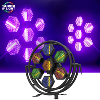 Lumière rétro LED 7x60W, 42 RGBW, Aux DMX512, pour DJ, discothèque, bar, spectacle sur scène