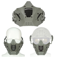 Masque Kango Iron Warrior demi-visage, module combinable, accessoires pour casque FAST, protection à séchage rapide pour la conduite sur le terrain