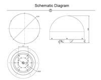 JCA229 Antenne de base Gps Gnss à anneau de starter 3D de haute précision pour la surveillance des bâtiments de ponts