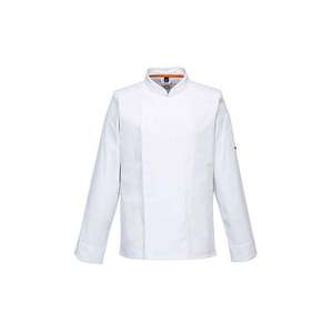 PORTWEST - C846WHRXL Veste à manches longues Stretch Mesh Air Pro blanc-EAN 5036108389346 CHEFS AND FOOD INDUSTRY WORKWEAR - Product Image 1