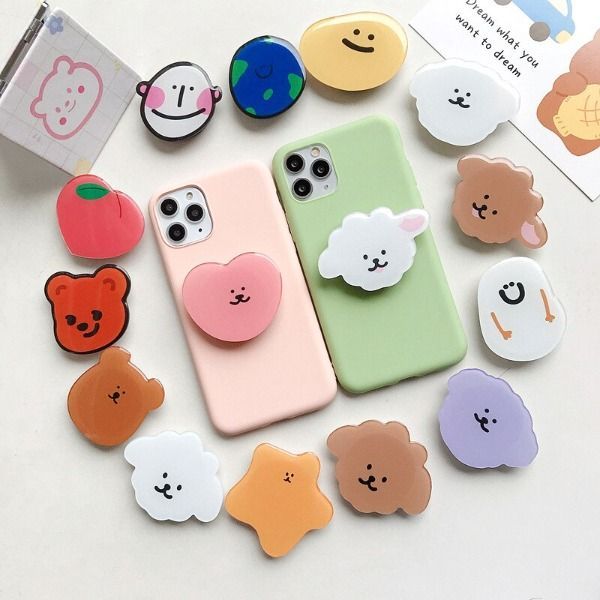 High Quality Custom Cute Cartoon Design Waterproof Epoxy Mobile Phone Keychain Plastic Anime Style Made of Acrylic