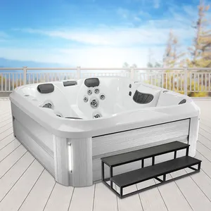 Nieuwe Stijl Outdoor Zwemmen Zwembad Trap Spa Hot Tub Stappen Aluminium Trap Voor Bad