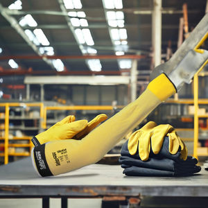 Funda de brazo protectora con certificación CE personalizada con orificio para el pulgar Función anticorte y antideslizante ANSI CUT Safetyware - Product Image 2