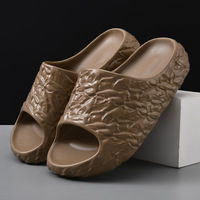 Chaussures d'été pour femmes à bout ouvert, semelle épaisse, résistantes à l'usure, en EVA, antidérapantes, désodorisantes, respirantes, pour tous les jours, modèle 6809