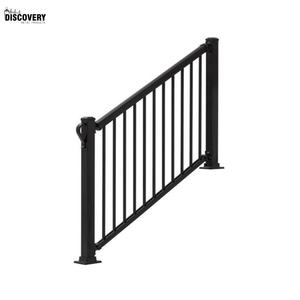 Prix <span class=keywords><strong>d</strong></span>'usine moderne de couleur noire <span class=keywords><strong>d</strong></span>écoration de balustrade extérieure rampes <span class=keywords><strong>d</strong></span>'escaliers extérieurs en aluminium conception de balustrade - Product Image 5