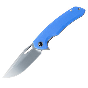 <span class=keywords><strong>Couteau</strong></span> de poche tactique pliable, manche G10, lame en acier D2, ouverture par flipper, EDC, camping en plein air, chasse, survie, couleur bleue - Product Image 2