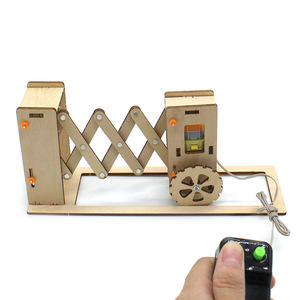 Kit de Control Remoto para Modelo de Puerta Expandible Eléctrica de Madera, Juguete Educativo STEM para Niños de 7 a 9 Años - Product Image 1