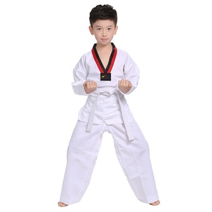 ชุดพูมเซ่ คิวทง ชุดเทควันโดสีดำ ชุดเทควันโด <span class=keywords><strong>WTF</strong></span> โดบก เดอ เทควันโด <span class=keywords><strong>WTF</strong></span> โดบก เดอะ เทควันโด โลก - Product Image 4