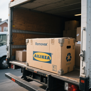 Boîte en carton de papier jetable-Boîte d'emballage économique pour l'expédition de <span class=keywords><strong>colis</strong></span> et le stockage temporaire - Product Image 2