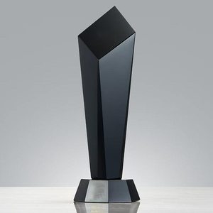 Placa <span class=keywords><strong>de</strong></span> Premio <span class=keywords><strong>de</strong></span> Cristal Negro K9 en Blanco con Logotipo Personalizado Grabado Directo <span class=keywords><strong>de</strong></span> Fábrica, Trofeo, Regalo Empresarial - Product Image 6