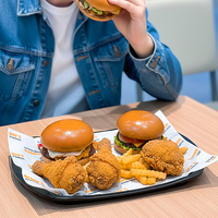 Papier d'emballage alimentaire pour hamburgers, écologique, jetable, résistant à la graisse, biodégradable, recyclable, qualité alimentaire
