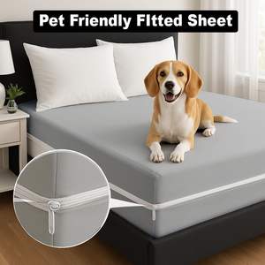 Mayorista 100% Cepillado Microfibra Cubierta Inferior Cremallera Impermeable Silencioso Colchón Protector Mahjong Mat - Product Image 6