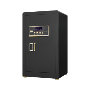 Caja Fuerte Electrónica de Acero para el Hogar, Caja de Seguridad Digital Antirrobo con Alerta Inteligente, Estante Extraíble, Modo Silencioso para Dinero y Joyas - Product Image 1